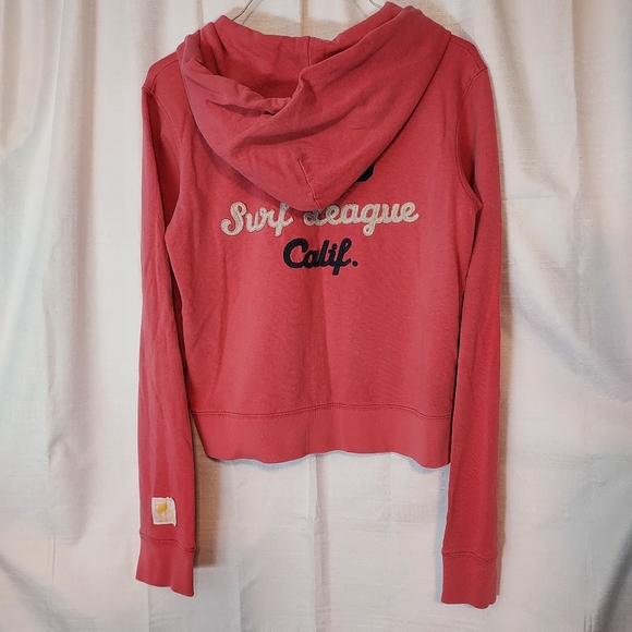 Hollister Surf Zip up Sweatshirt Size Medium - Picture 2 of 7